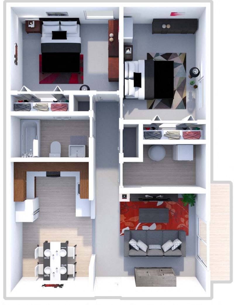 The Sycamore floor plan